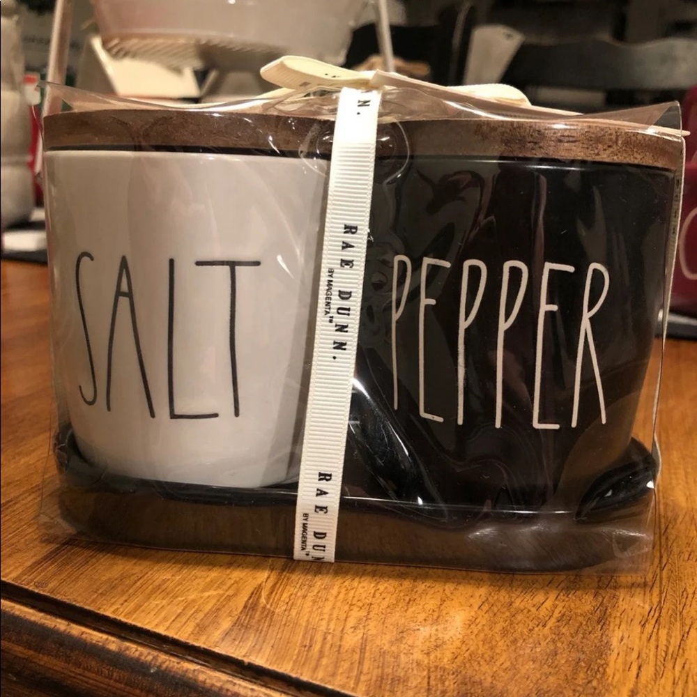 Rae Dunn Salt and Pepper Shakers